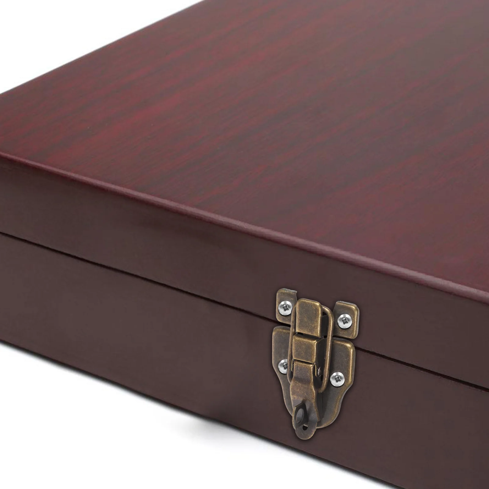 

6Pcs Jewelry Box Latches Bronze Metal Durable Locks for Vintage Wooden Gift Box Jewelry Cabinet Toolbox