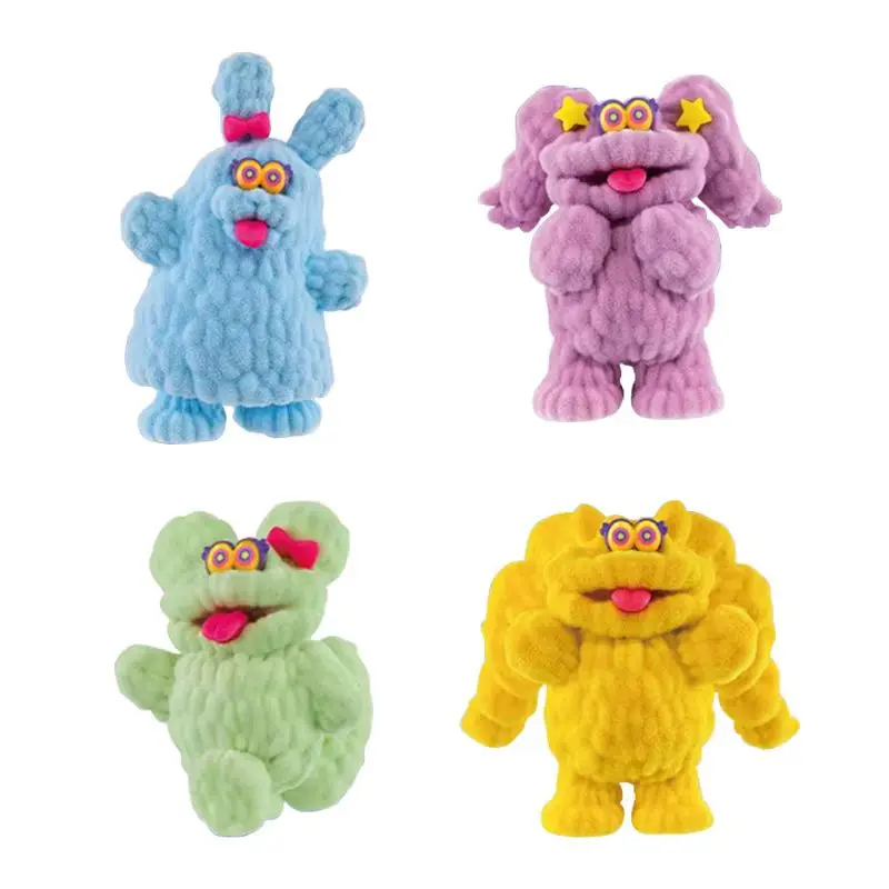 Nieuw op voorraad Olifant Mol Little Monster 3rd Bullet Blind Box Massaal Action Figure Leuke Desktop Decoratie Kerstcadeau