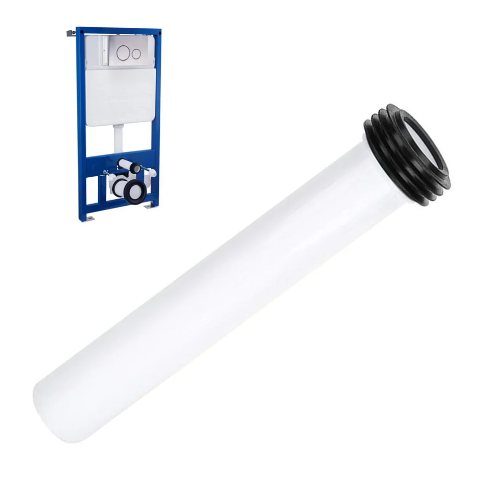 30cm Polypropylene Flushing Tube for Concealed Water Tank Designed for Manual Flush Operation in Bathroom Systems