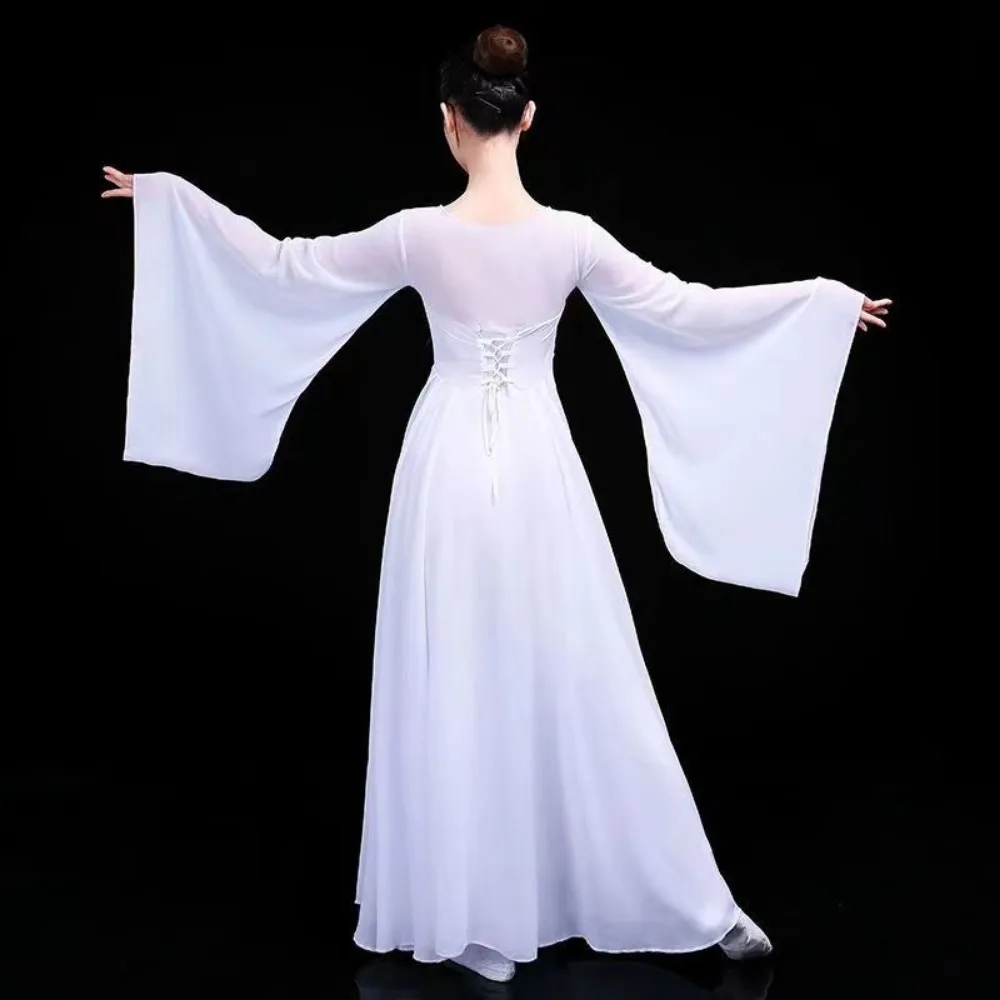 Classical Hanfu Yangko Dance Clothing Women\'s Chinese Elegant Folk Dance Costume Fan Dance Traditional Hanfu Oriental Dress