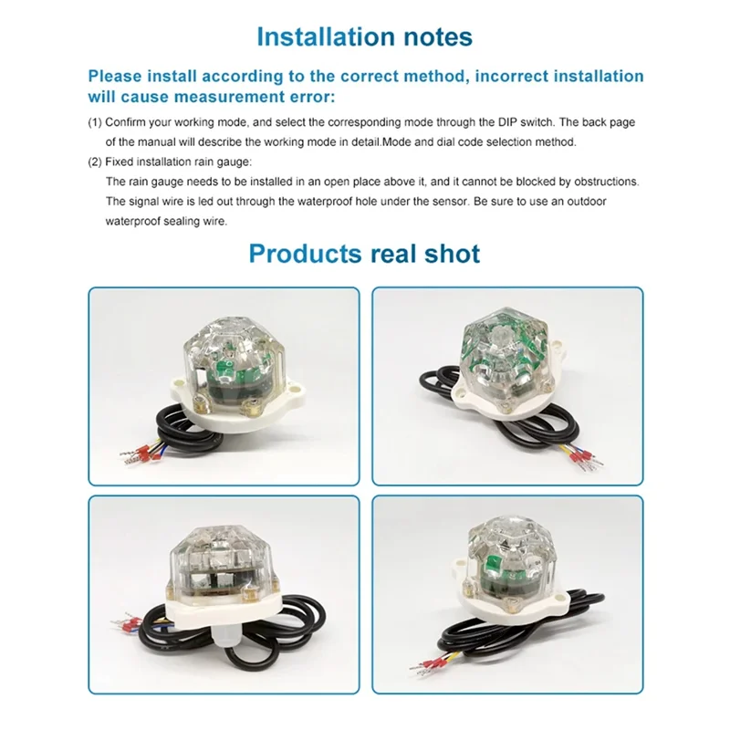 

Most-RS485 Infrared Optical Rain Sensor High Precision For Weather Station Rain Transmitter Rainstorm Monitoring Smart Home
