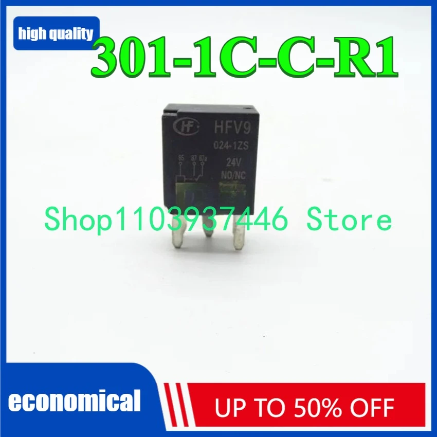New 24VDC Genuine Relay 15A 24V 301-1C-C-R1 with 5 Pins in Stock Exchange Quality for Quantity