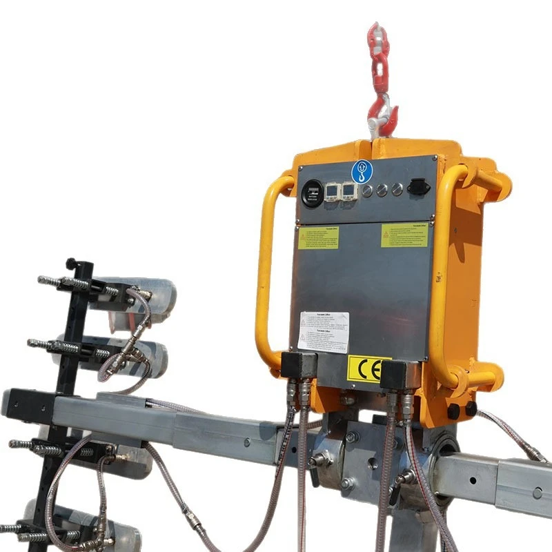 Iron plate vacuum suction cup, up and down unloading suction crane