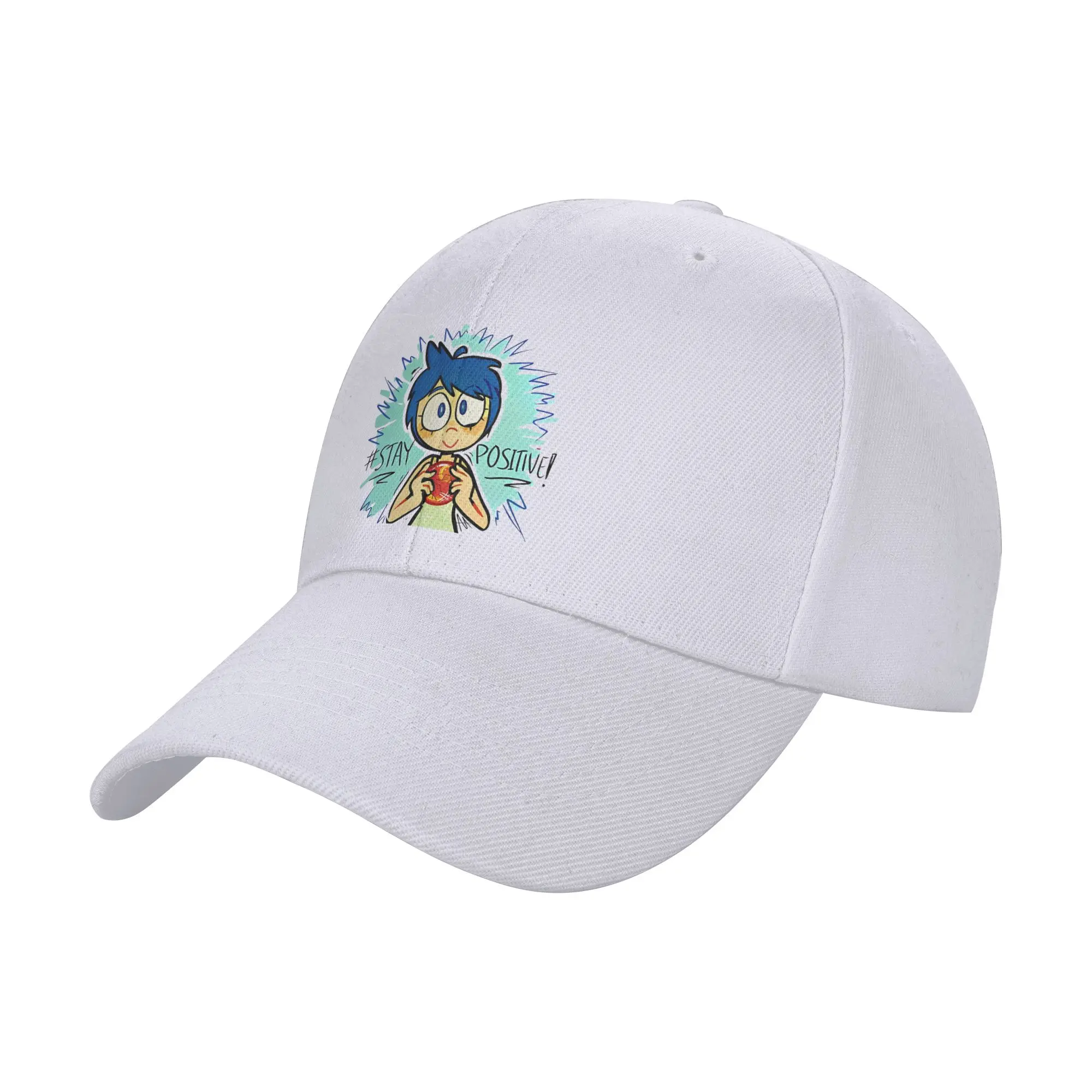 Adult Inside Out Stay Positive Cap Outdoor Baseball Caps Polyester Dad Hat Sun Caps Breathable Sun Hats Summer