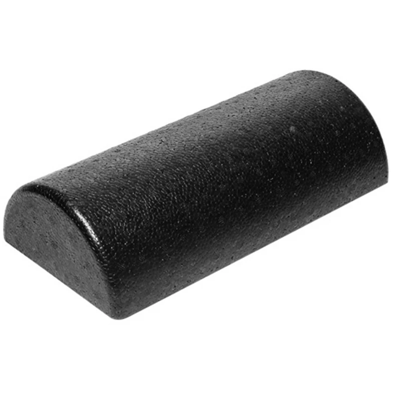 Semicircular Yoga Cylinder Fitness Equipment Yoga Foam Roller Black Yoga Brick