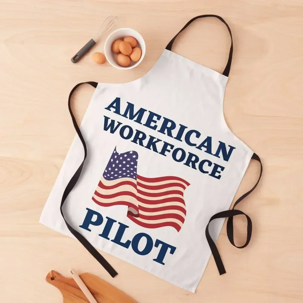 

Pilot American Workforce Apron for home useful pieces painting Hairdresser Kitchen And Home Items Apron