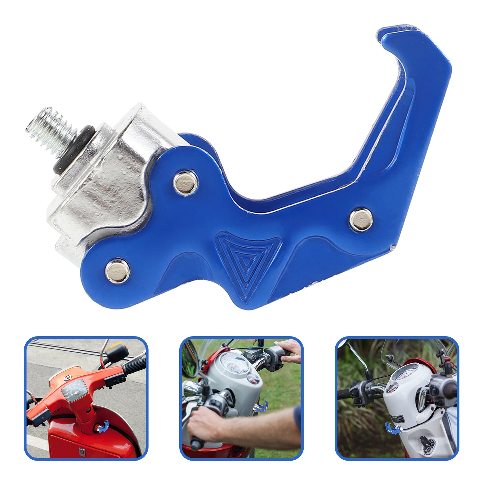 

Universal Motorcycle Hook Aluminum Alloy Claw Shape Durable Holder for Electric Scooters Mopeds Motorbikes