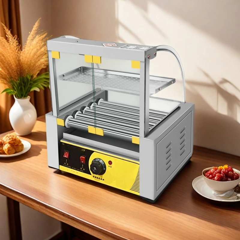 

Sausage grill machine Commercial small automatic sausage grill household stall grill sausage machine