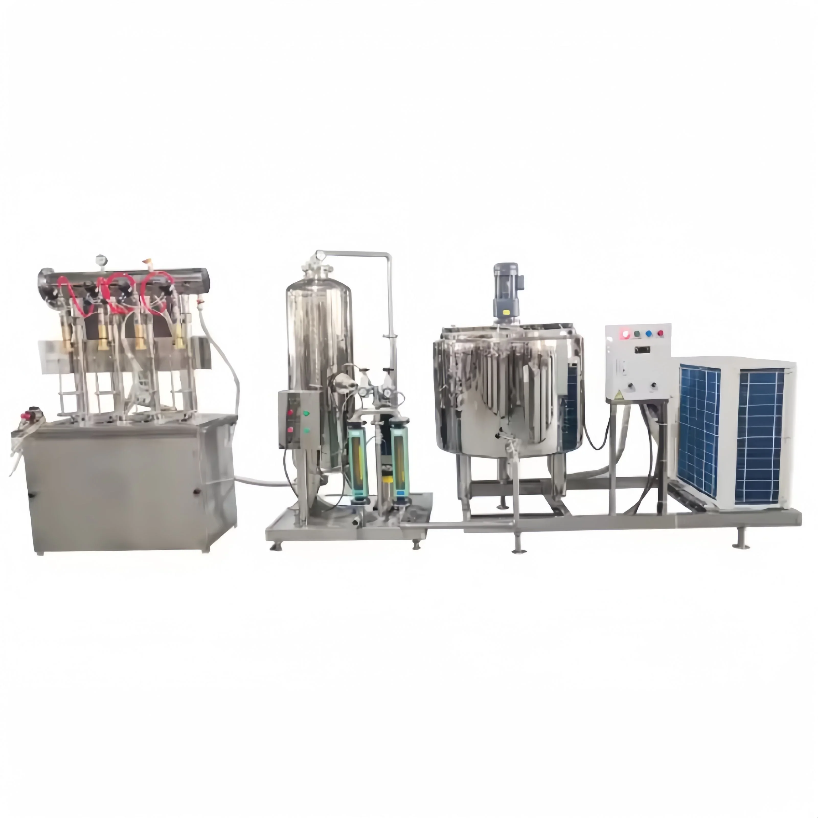 Commercial Beverage Soft Drink Mixer Carbonation Maker Carbonated CSD CO2 Soda Gas Water Drinks Mixing Machine