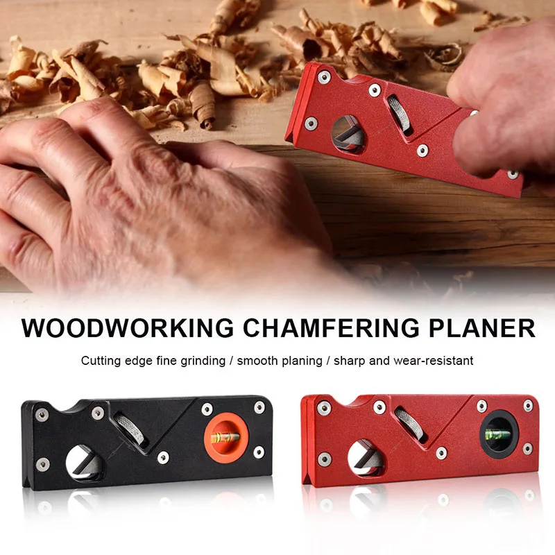 ZK30 Aluminum Alloy Manual Wood Planers Wooden Planer Wood Trimmer Edge Trimmer Wood Edge Cutter for Woodworking Cutter Tools