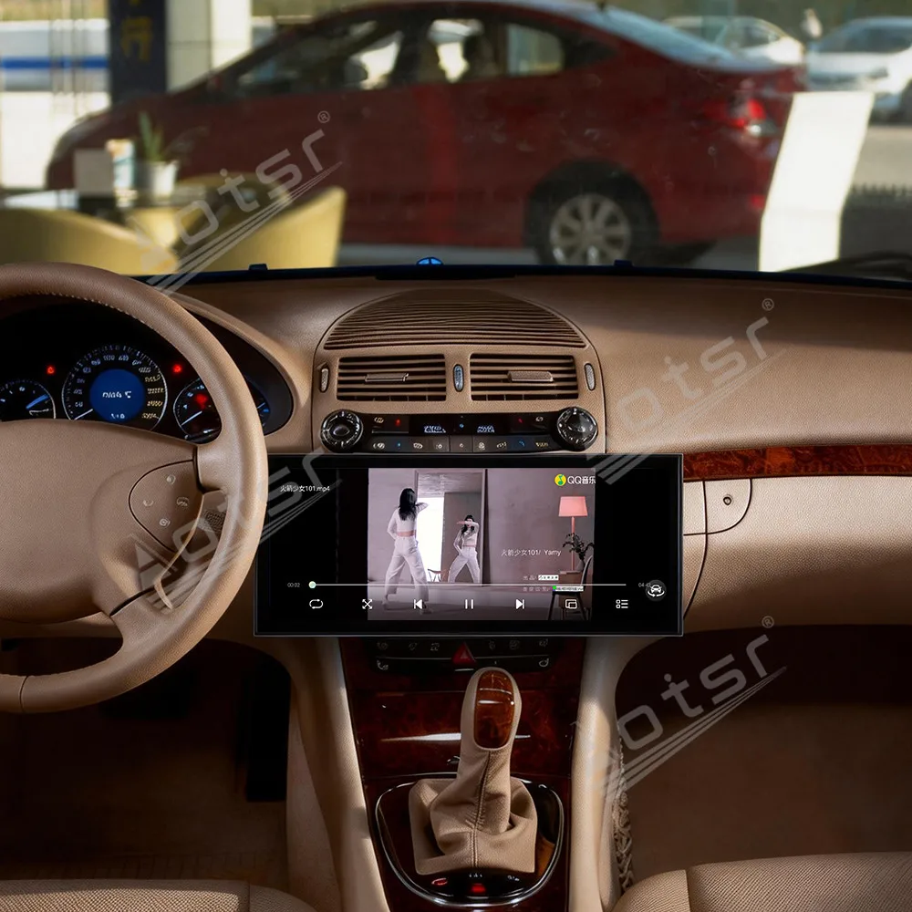 15.8 Inch IPS Touch Screen Car GPS Multimedia Player For Mercedes Benz E CLS Class W211 2005-2008 Wireless CarPlay Android Auto
