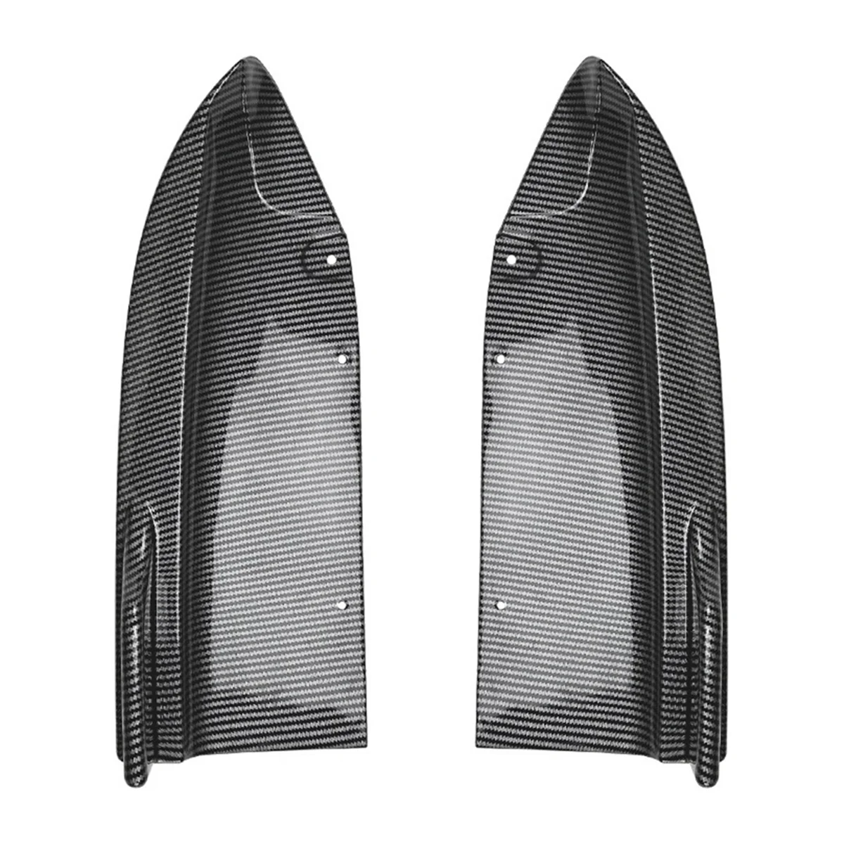 

For BMW X5 G05 M Sport 2019-2023 Rear Bumper Lip Angle Diffuser Splitter Spoiler Protector Carbon Fiber