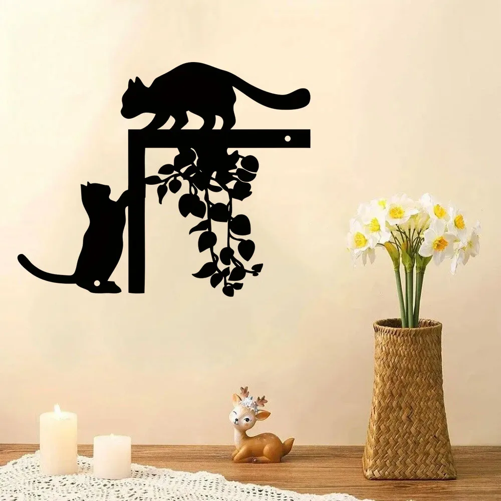 

Crafts 1pc Cats Metal Wall sign, Nature Metal Wall Decor, Home Metal Decor, Geometric Decor, Office Decoration, Cats Wall Art