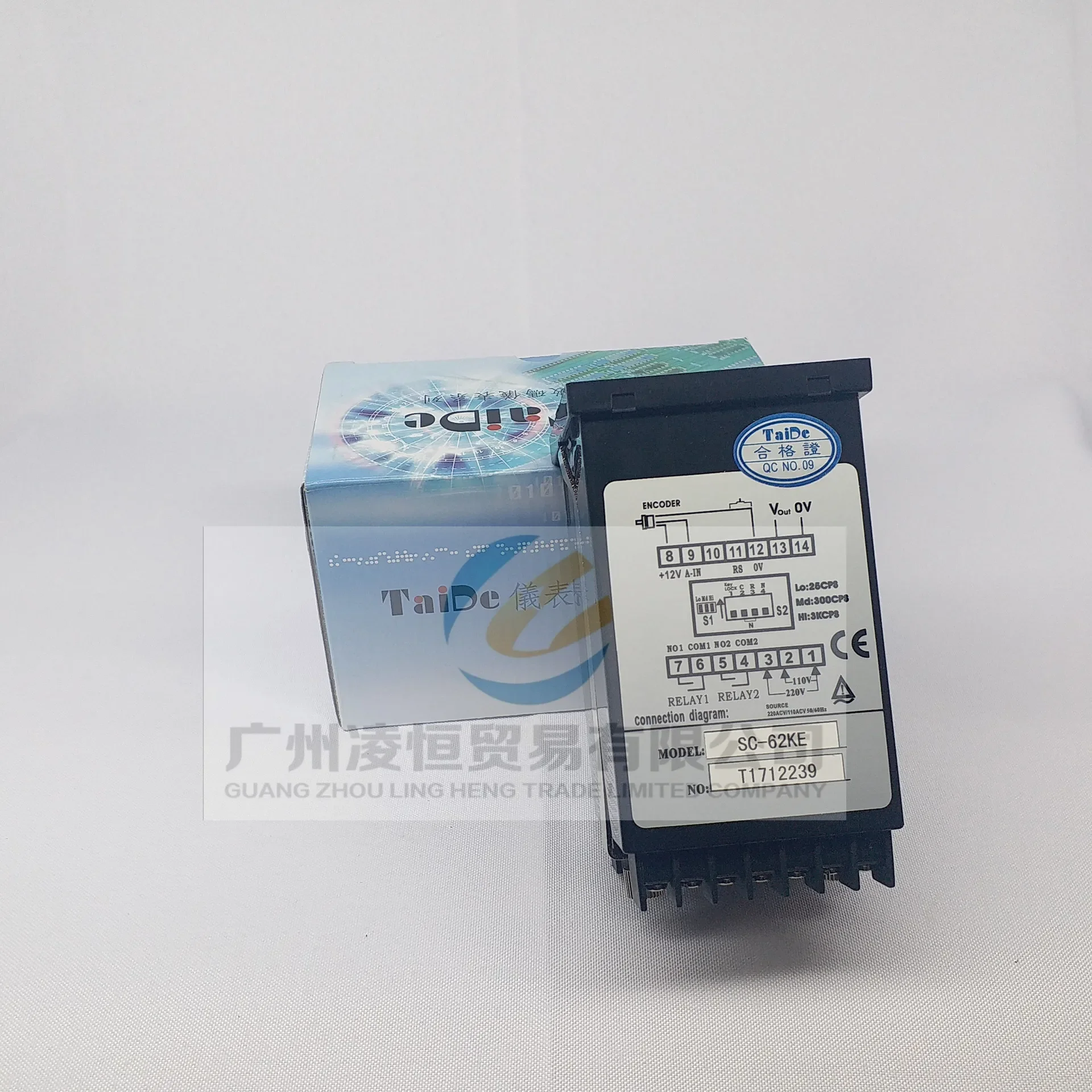 2026 Wholesale Taiwan Taide Counter. Electronic Counter, Electronic Line Speedometer, Tachometer TC-62KA Direct Sales