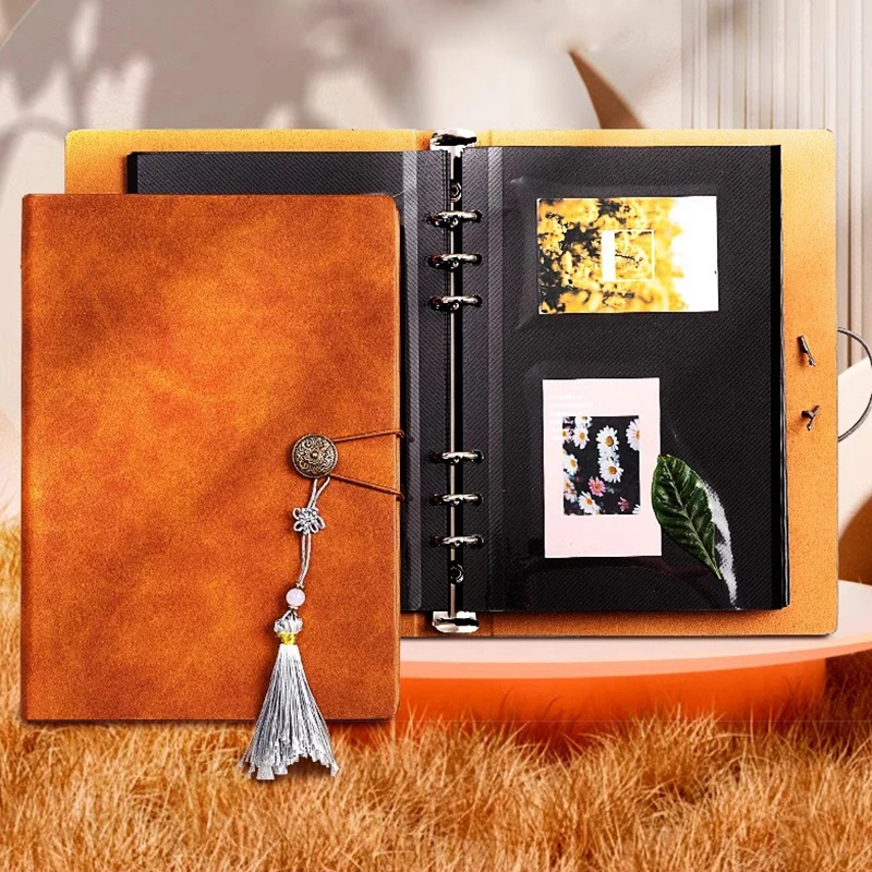 

Кожаный самоклеящийся фотоальбом для пары 30 листов