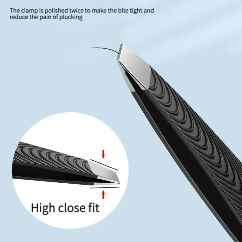 Pinzette per sopracciglia ciglia Trimmer Barba 1 pezzo Professionale Sopracciglia Depilazione per strumento di trucco viso Uomo o donna