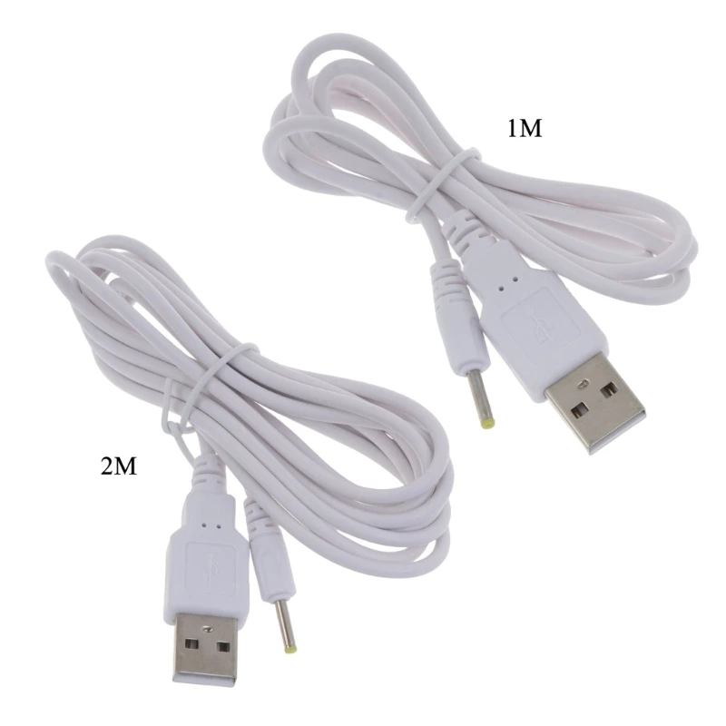 Universal 5V USB to 2.5x0.7mm Power Cable for Fan Speaker Router 5V Devices High-strength Bending and Last Longer