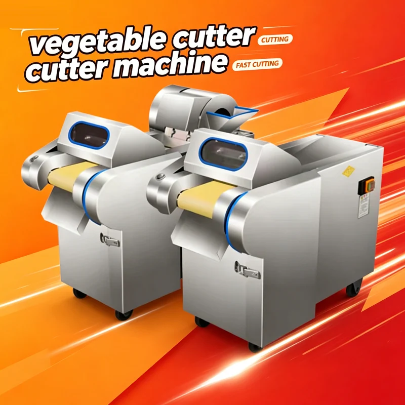 Vegetable Cutting Machine Electric Potato Onion Slicer Commercial Automatic Adjustable Thickness