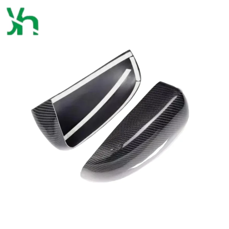 المرايا الجانبية لسيارات BMW X5 E70 2008-13 وX6 E71 2008-13 غطاء من ألياف الكربون الجافة استبدال ألياف الكربون الملحقات الخارجية