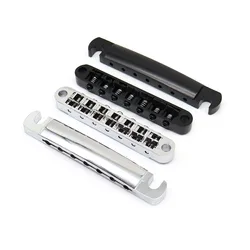 7 String Tune-o-Matic Saddle Guitar Bridge and Tailpiece with Studs for SG Les Paul LP Electric Guitar