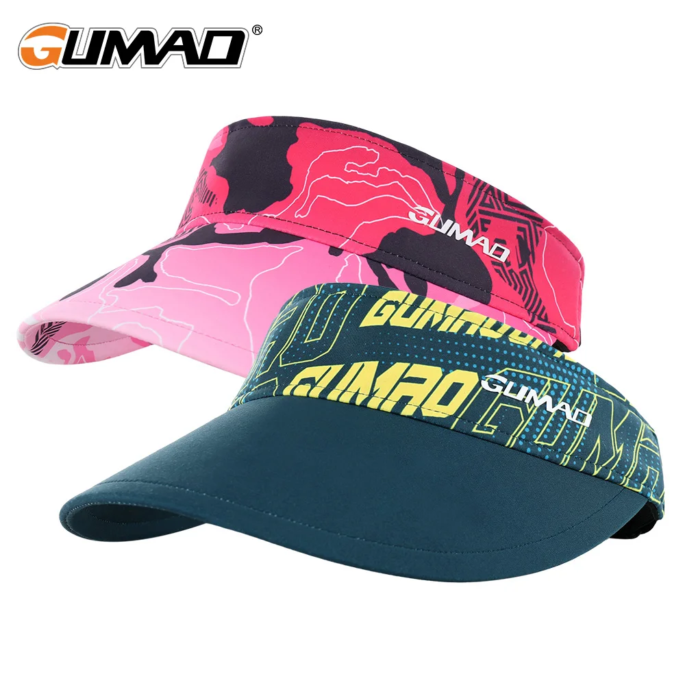 

Cycling Sun Hats Visor Cap Elastic Breathable Absorbent UV Protective Top Empty Tennis Golf Running Bicycle Cap for Men Women