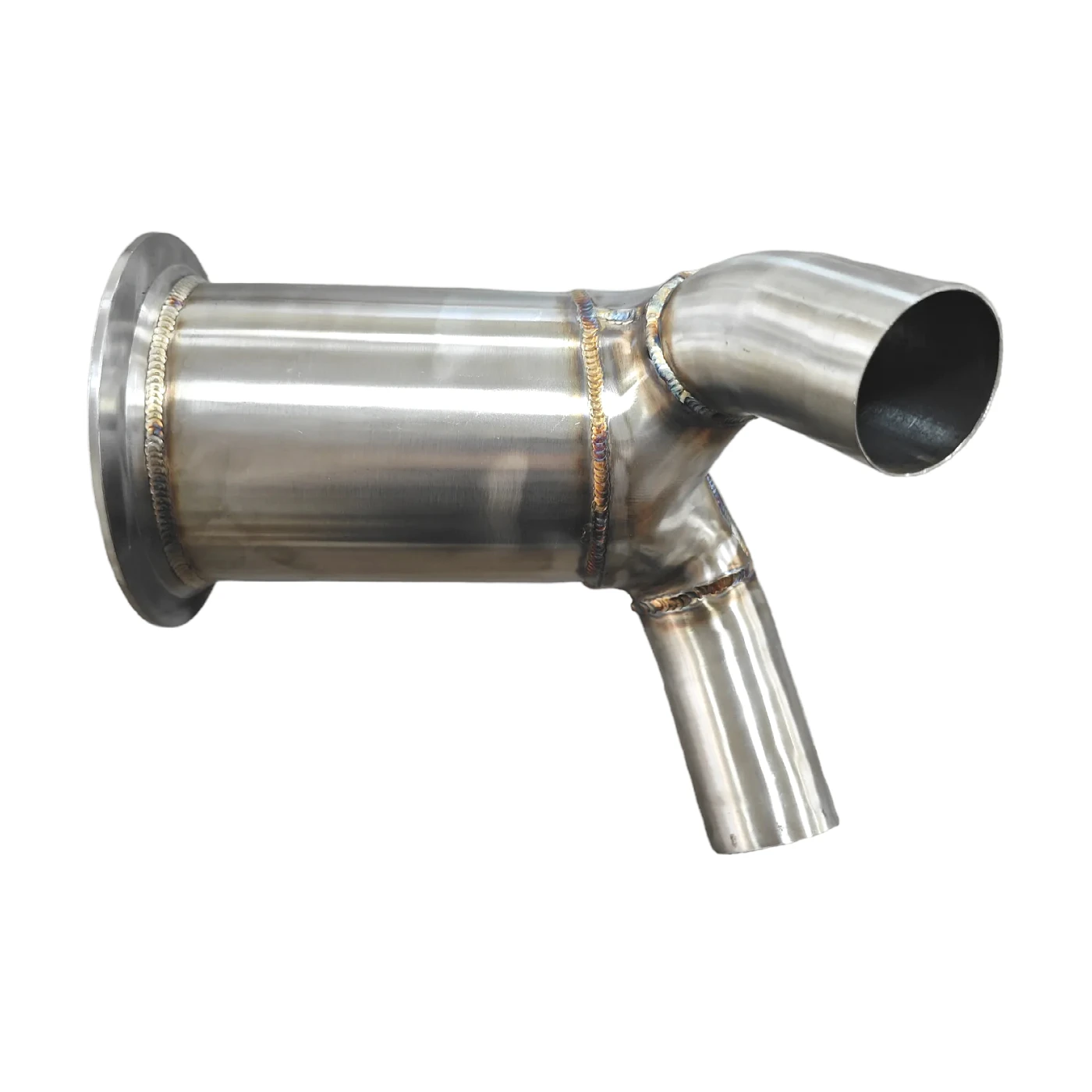 Downpipe Knalpot Stainless Steel Untuk Audi A6 A7 C8 3.0T Racing Downpipe