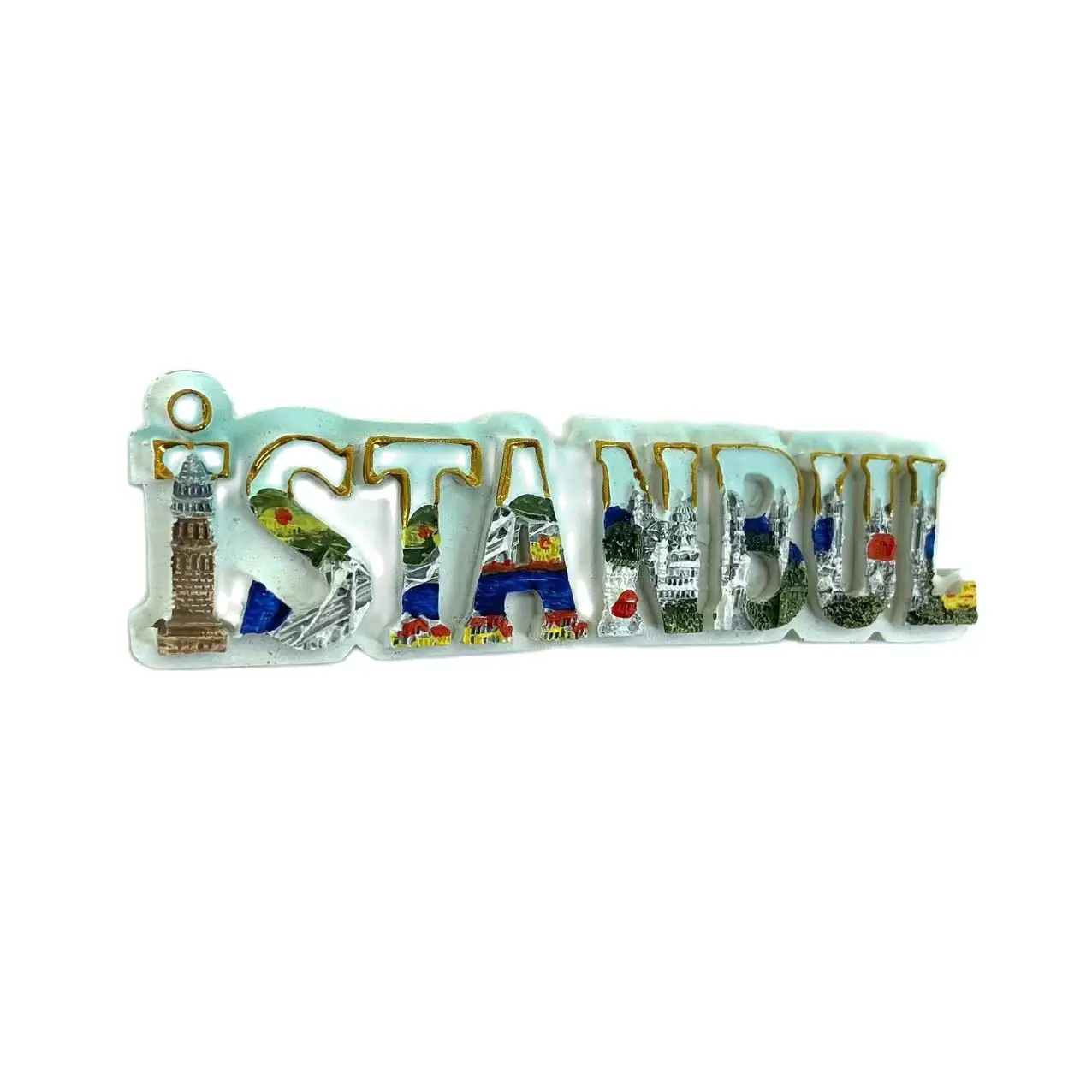 Istanbul Turkey Fridge Magnet Souvenir Travel Memorial Magnetic Refrigerator Stickers Gift Home Decoration Accessories