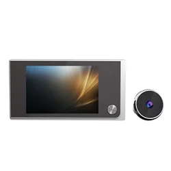 520A 3.5-inch Digital LCD Peephole ViewerEnhanced Doorbell Camera with 120-Degree Visual Monitoring Wide angle viewing scope