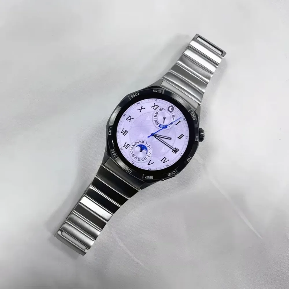 Metal No-Gap Strap for Huawei Watch GT5 46MM Quick release Bracelet Watchband for Huawei Watch GT5/GT4 46mm Business Wristband