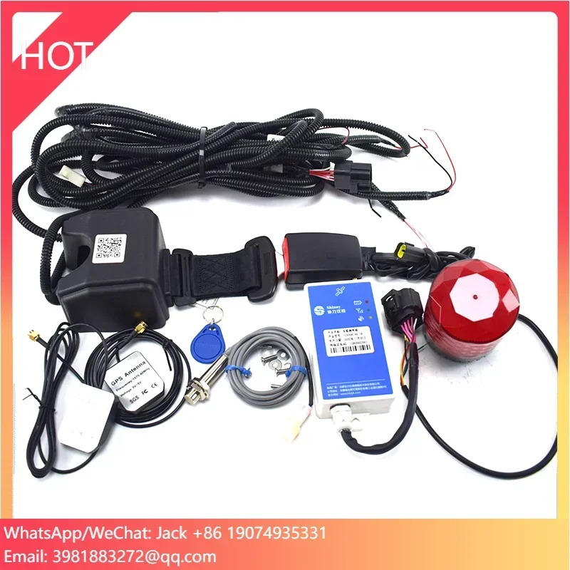 Forklift Truck Network Management System Speed Limit Alarm Function Forklift Safety Management