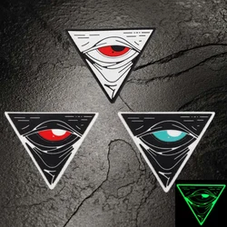 WHITEPHOSPHOR Eye of God Accessories for Tactical Patch PVC Hook and Loop Morale Badge Outdoor Backpack Emblem Military Armband