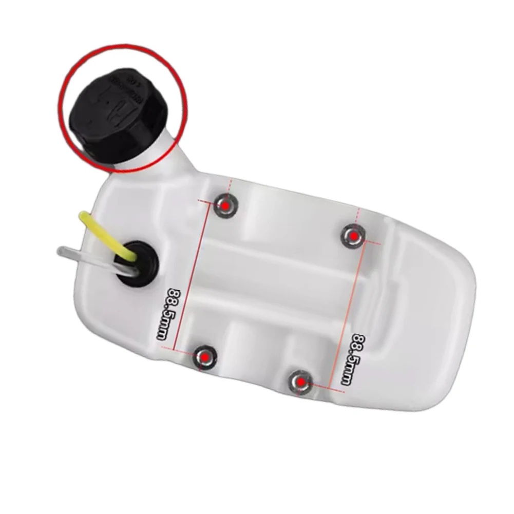 

Fuel Tank With Cap Plastic Replacement For BC4310 G4K G45L 143 T35 436R 443R 236R G3K 143R Grass Trimmer Mower Garden Power Tool