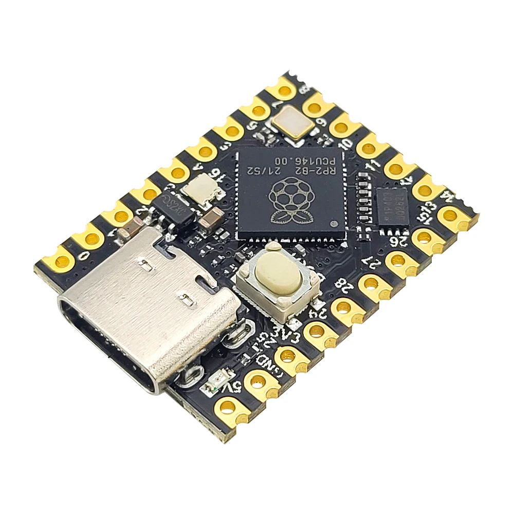 MINI RP2040 Development Board Module for Raspberry PI ZERO MCU Dual Core 133MHz 264KB SRAM 2MB Flash UART I2C SPI USB1.1