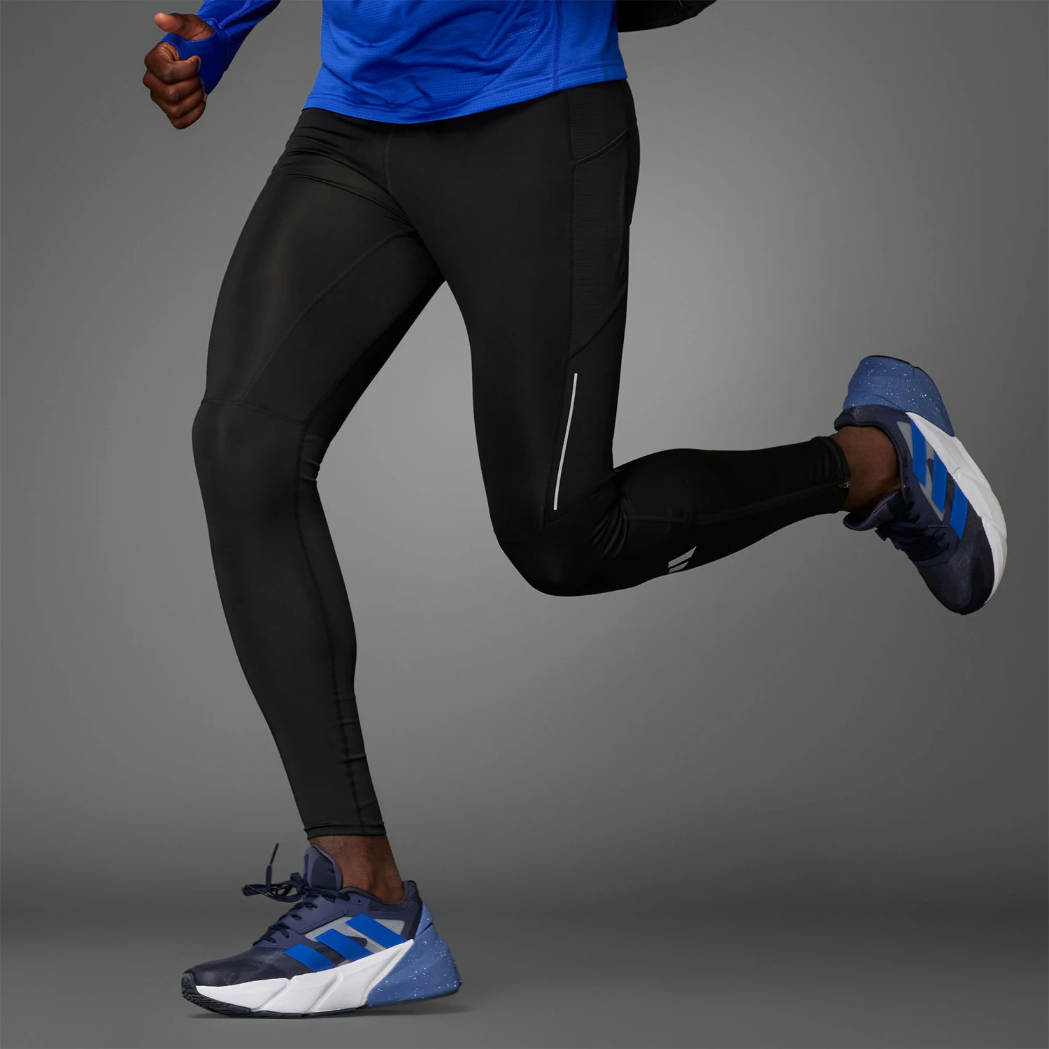 

Оригинальные мужские компрессионные брюки для бега Adidas OTR Tight HM8444