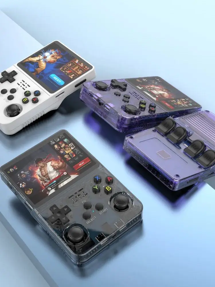 Originele Arkos Systeem R36S Retro Game Console Handheld 3.5 "Consolas R36 S Draagbare Pocket Video Speler 64GB 128GB Kid Gift - afbeelding 2
