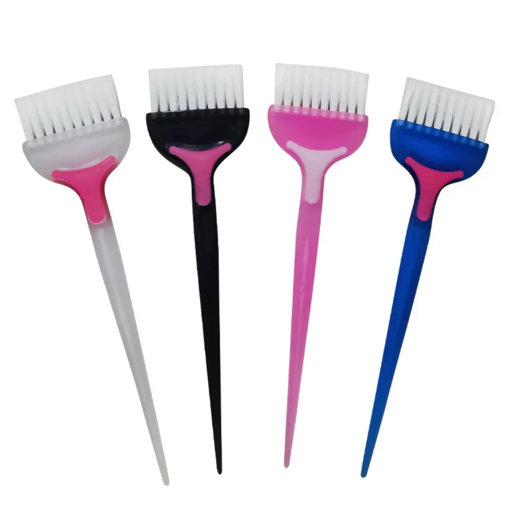 Hair Dye Hair Brush Professional PP Handle Natural Hair Brushes Resin Fluffy Comb Barber Fashion Hairstyle Design Tool