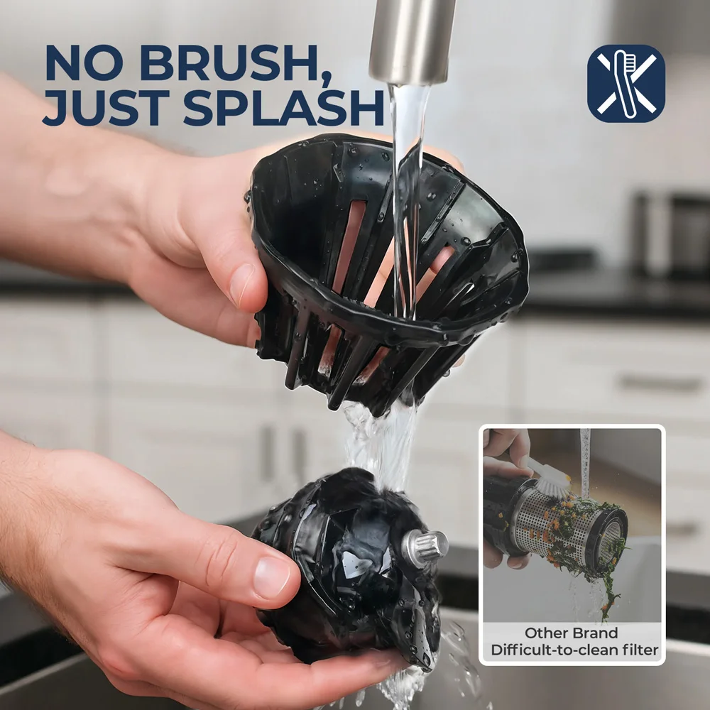 MIUI screw cold press juicer facile da pulire spremiagrumi originale a bassa velocità frullatore per frutta e verdura flagship commerciale