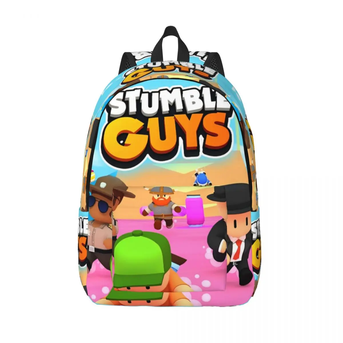 

Game Stumble guys Backpack for Men Women Casual Student Business Daypack College Canvas Bags Outdoor