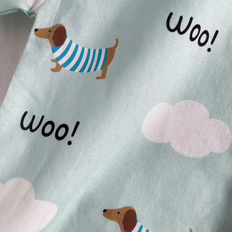18M-5T summer children kids boys fashion cartoon cotton short sleeve shirt