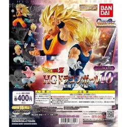 Bandai Original 4Pcs Gashapon HG 10 Dragon Ball Z GOTENKS Action Figure Toys For Kids Gift Collectible Model Ornaments