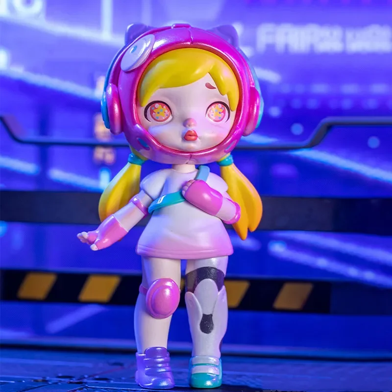 

Toycity Laura Cyberpunk Series Anime Action Figure Guess Bag Ornament Figurines Home Decor Desktop Dolls Model Girls Gift