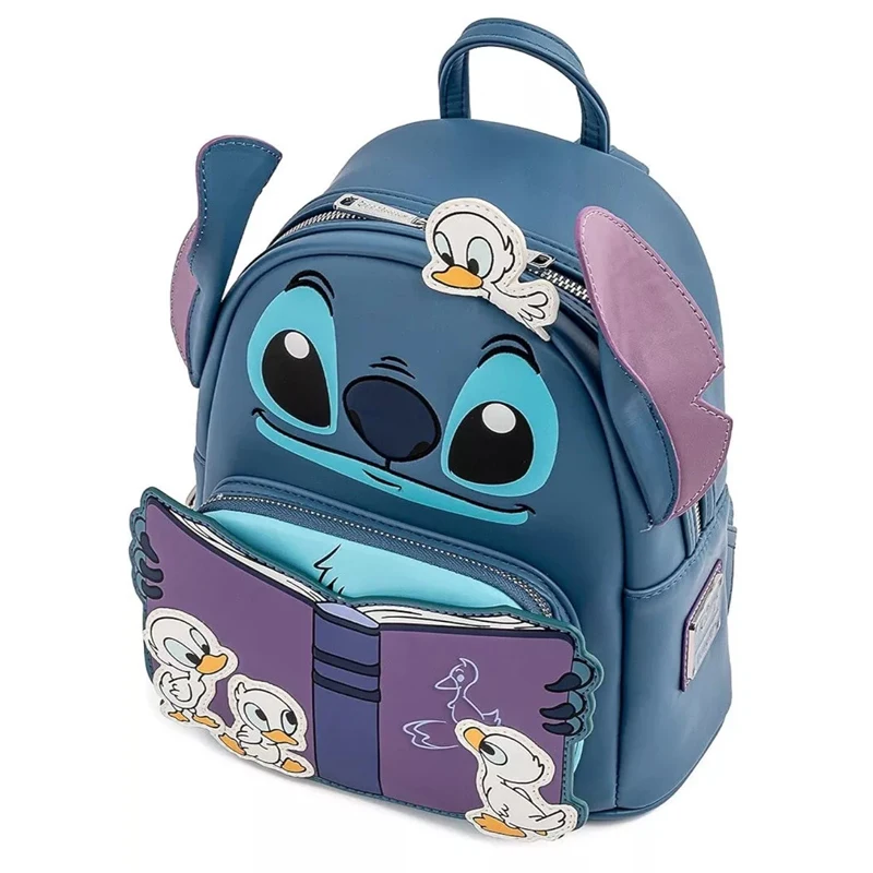 Loungefly 8 Styles Stitch Series Story Backpack Time Mini Backpack Story Time with Ducks Mini Backpack