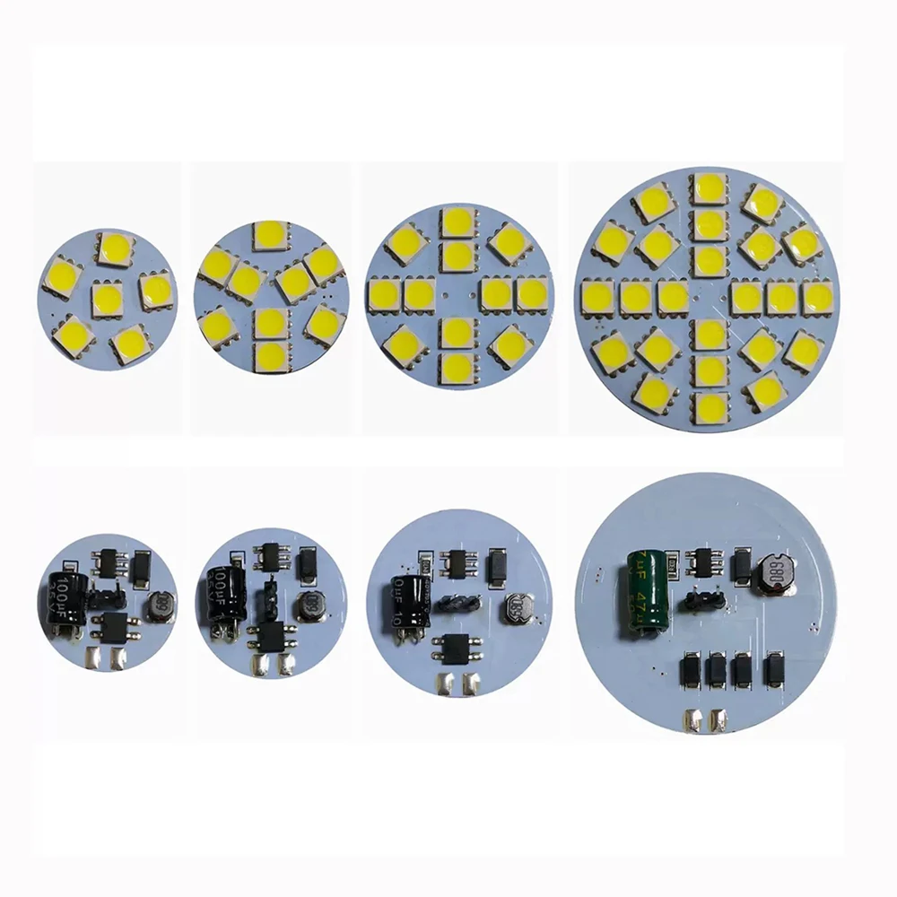 10Pcs/Lot G4 T-Type LED Bulb AC/DC 12-24V 5050 5730 LED Light 2W 3W 5W CRI90 9/12/24 LEDs 180° Beam Angle 3000K 6500K for Marine