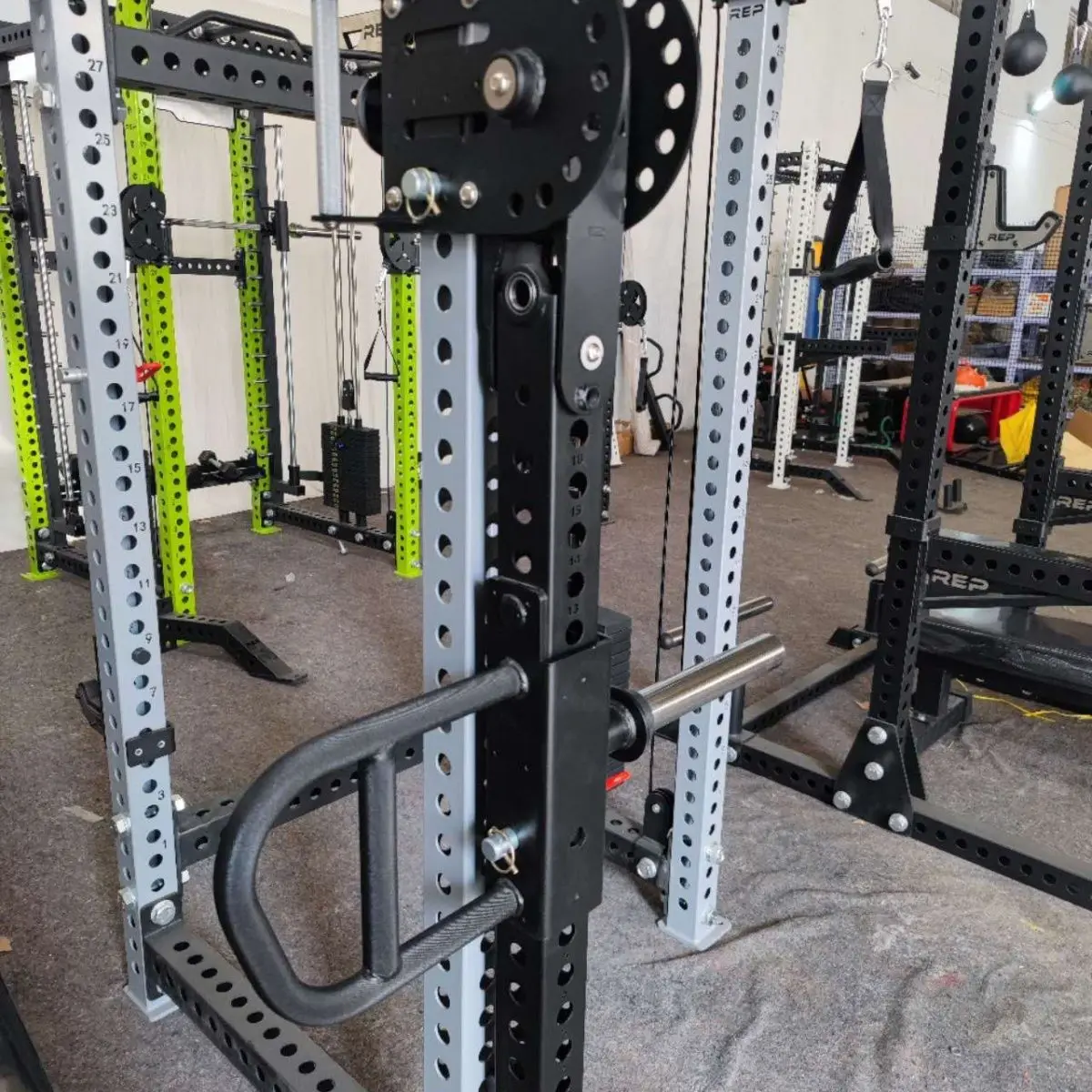 Multi-Function Station Fitness Equipment Power Rack Accessories All Direction Leverage Arms Lever Arm Attachments - view 4