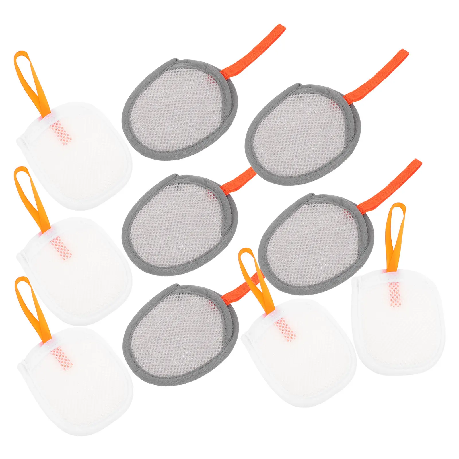 

Набор из 10 двухсторонних сетчатых мешочков для мыла: отшелушивающие, для улучшения пены, быстросохнущие, незаменимые в путешествиях