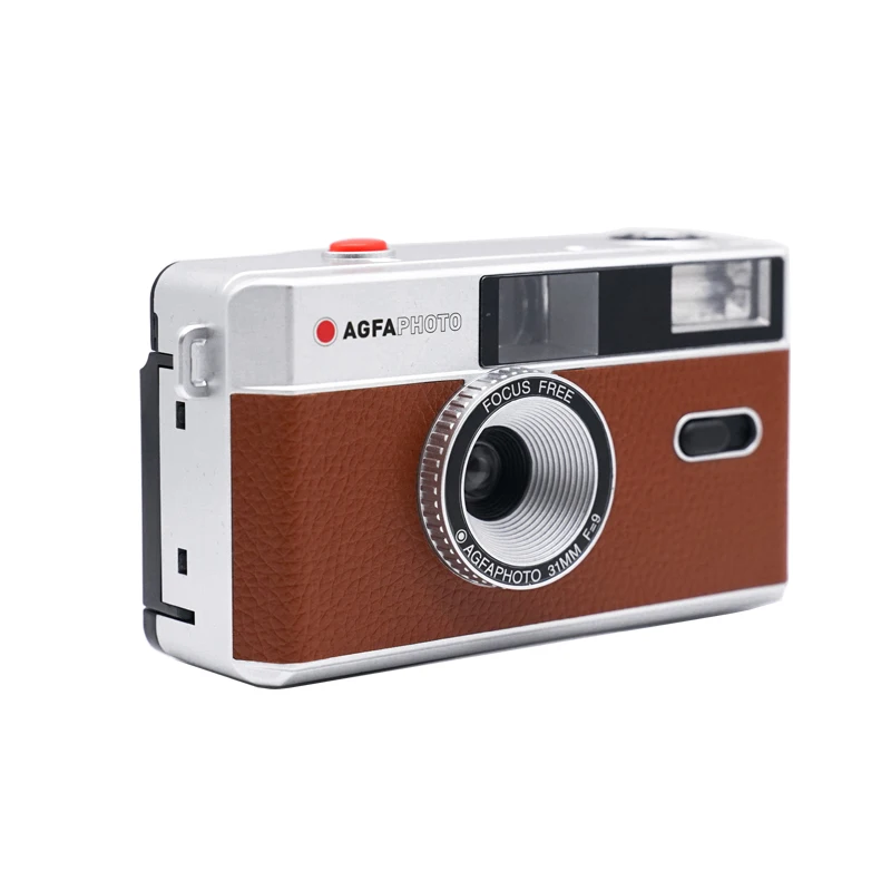 For Cassic New Agfa Camera, Non disposable Retro Film Camera, Film Fool With Flash 135 Point And Shoot Film Camera for Travel