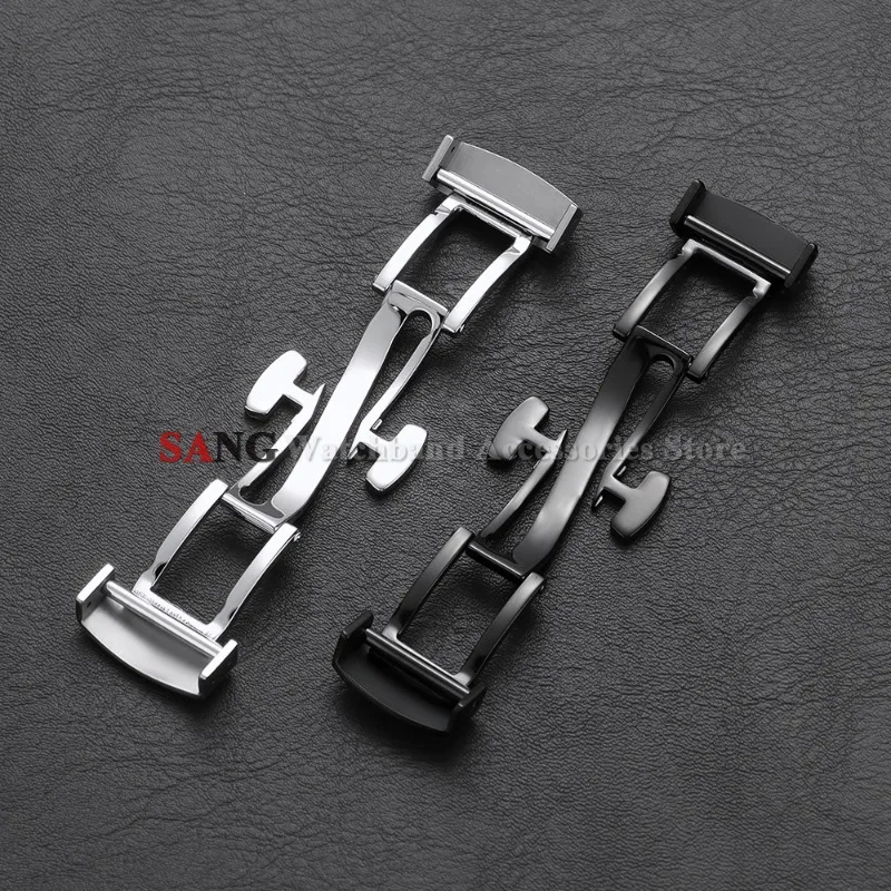 Folding Watch Clasps for Patek Philippe 5164A 5167A 5168A Aquanaut Series Watch Buckle Folding Stainless Steel18mm Watch Button image 3