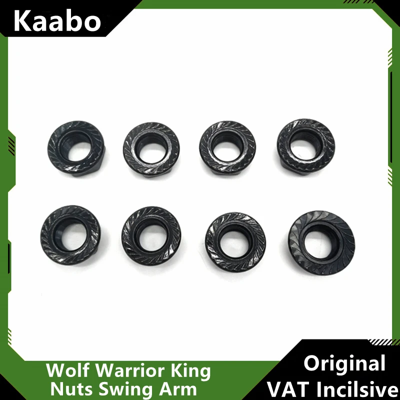 Original Kaabo Nuts Swing Arm Locking Nuts For Kaabo Wolf Warrior King+ Screws Scooter Spare Parts Kaabo E-Scooter Nut Accessory