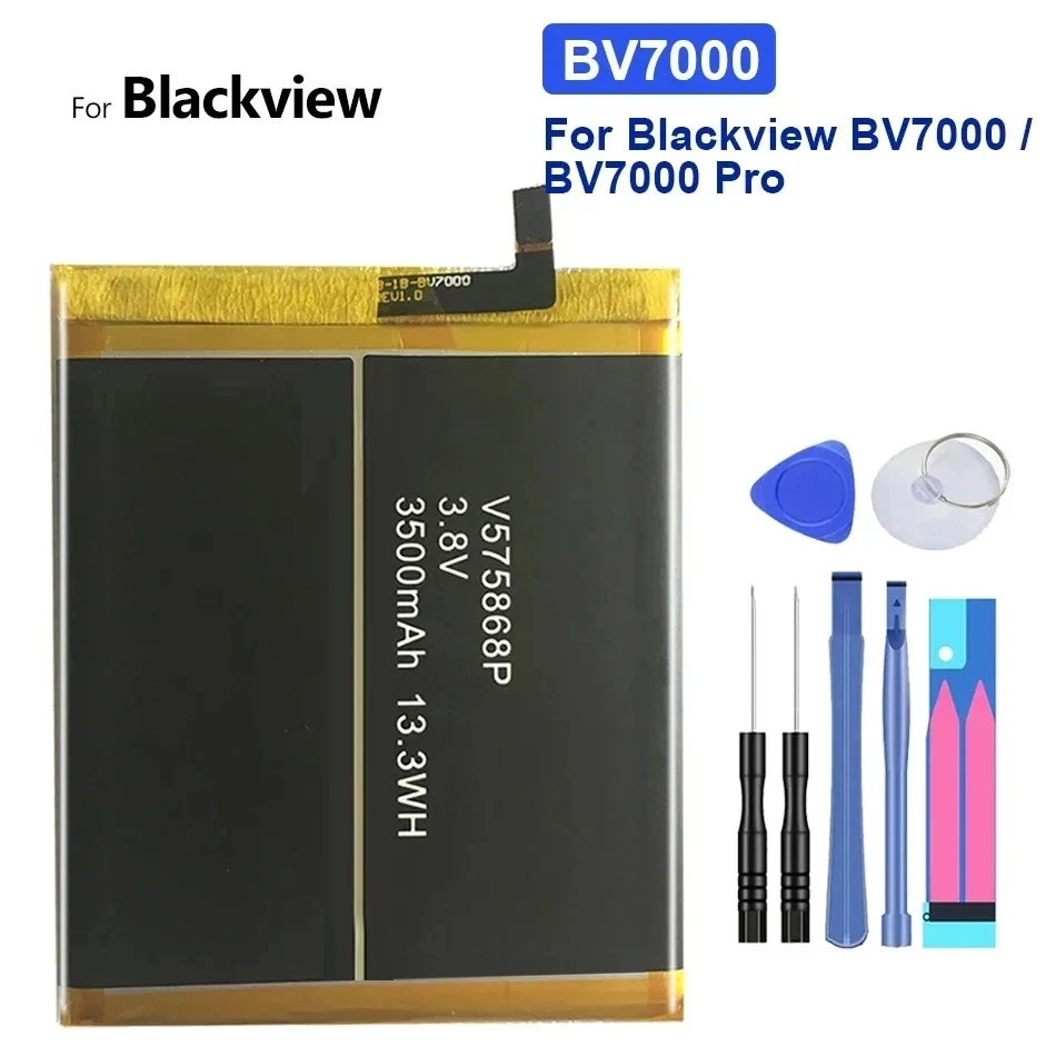 Battery 3500MAH For Blackview BV7000 BV 7000 / Bv7000 Pro Bv7000pro Rechargeable Batteries Bateria + Free Tools