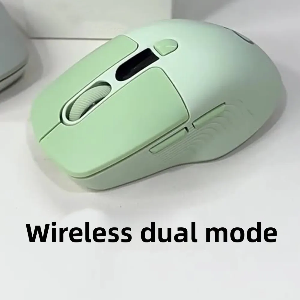 Tampilan Layar Mouse Nirkabel Laptop 2.4G Mouse Bluetooth Nirkabel Senyap Isi Ulang Mouse Ergonomis Presisi Tinggi Kantor